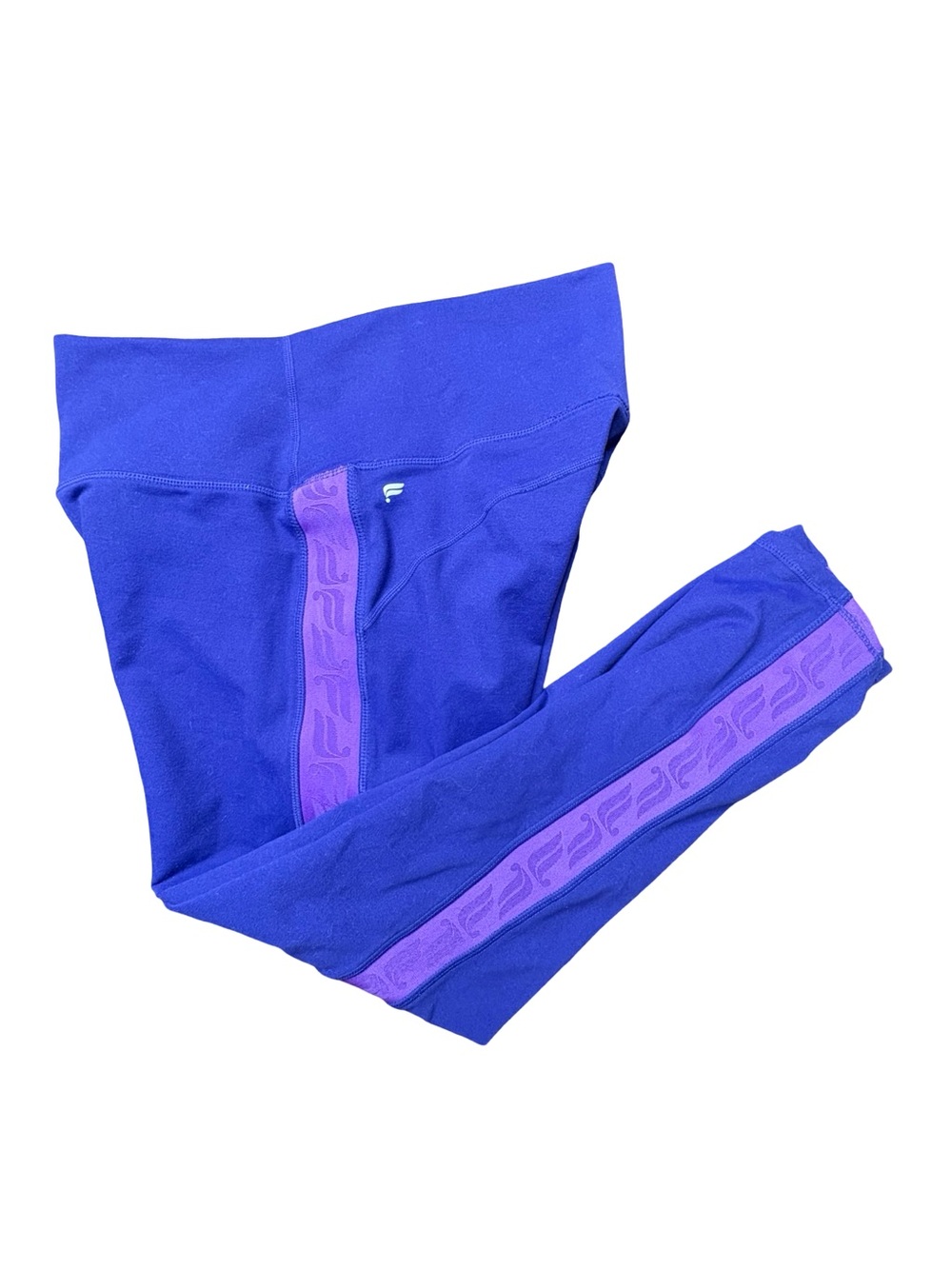 POWERHOLD By Fabletics LOGO Bright Purple Leggings Women’s Size L